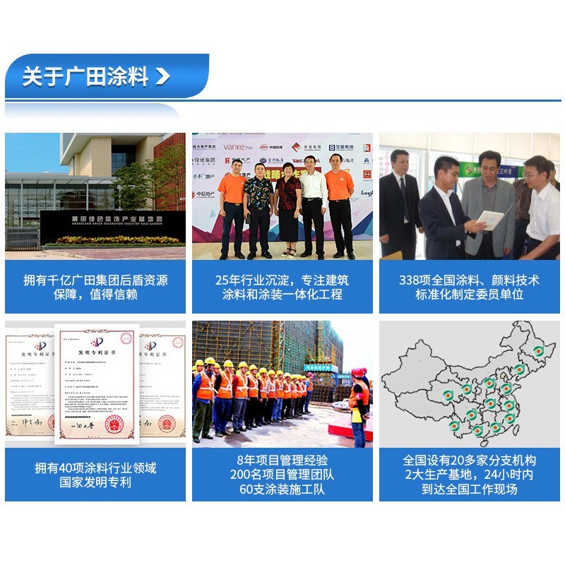 廣田涂料 全天候晴雨外墻漆